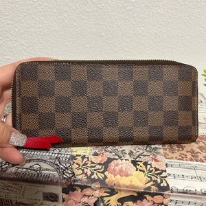 Clemence Wallet Damier